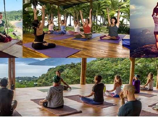 Hub for yoga retreats and known for yoga tourism worldwide