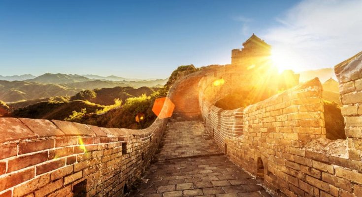 The Beautiful view of great-wall-of-china